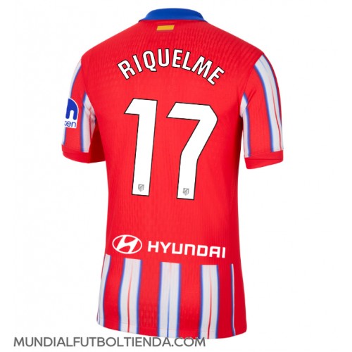 Camiseta Atletico Madrid Rodrigo Riquelme #17 Primera Equipación Replica 2024-25 mangas cortas